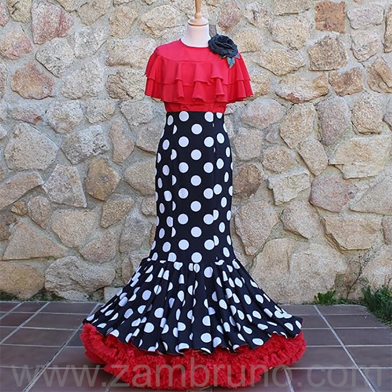 PATRON VESTIDO   FLAMENCA