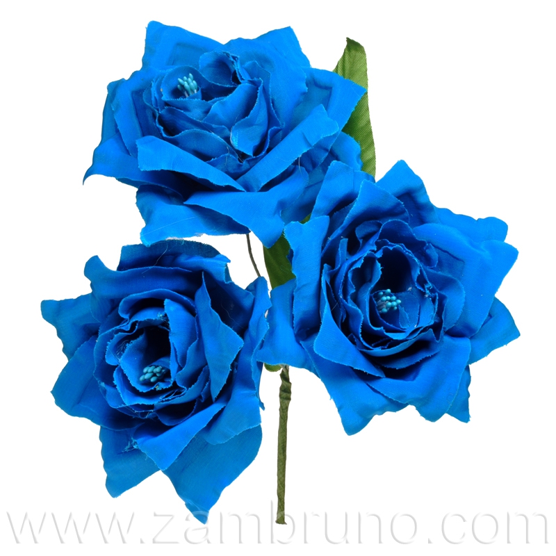 Lina & Lily Fular mujer con estampado de flores (A-Azul): : Moda