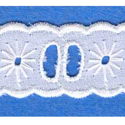 Tira Bordada Plisada – Benmar Textil